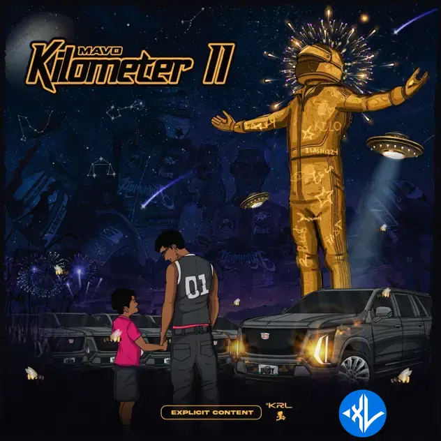 Kilometer II EP by Mavo - Album Cover