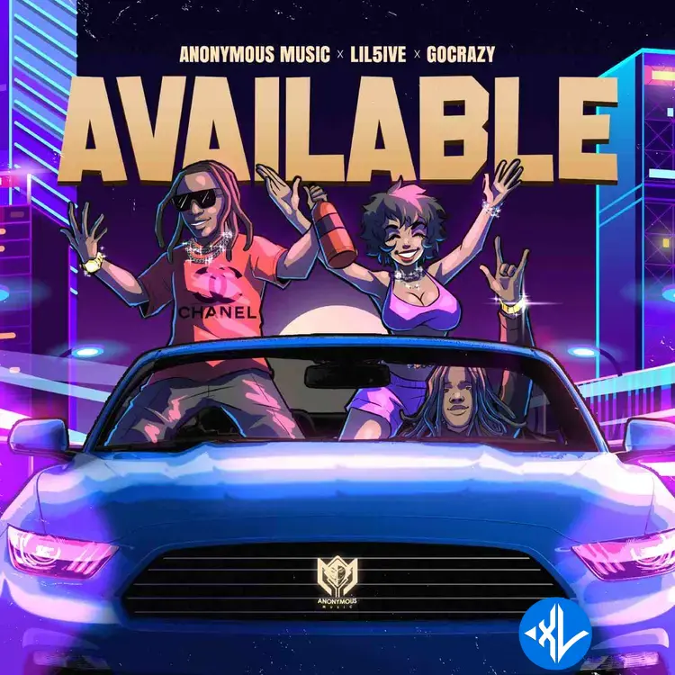 Available by Anonymous Music, Lil5ive, Go Crazy